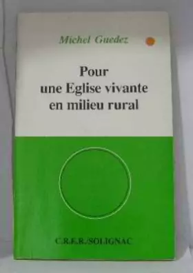 Couverture du produit · Pour une église vivante en milieu rural