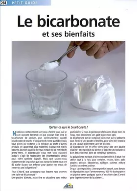 Couverture du produit · PG268 - Le bicarbonate et ses bienfaits