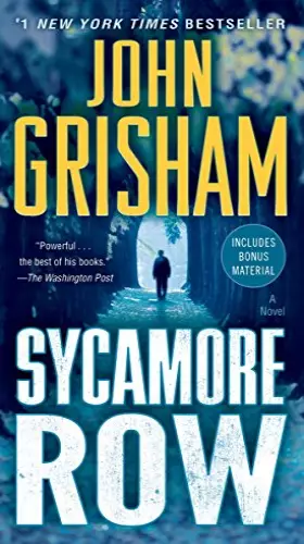 Couverture du produit · Sycamore Row: A Novel