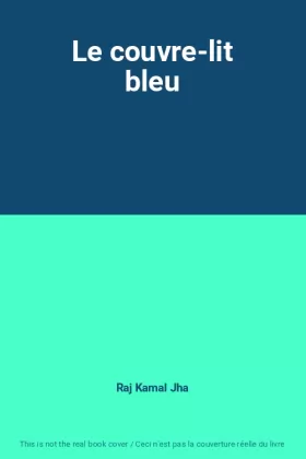 Couverture du produit · Le couvre-lit bleu