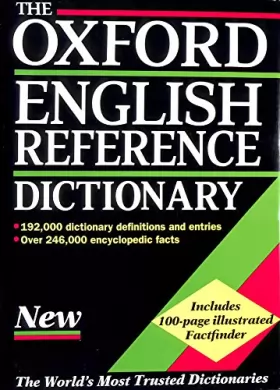 Couverture du produit · The Oxford English Reference Dictionary