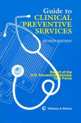 Couverture du produit · Guide to Clinical Preventive Services: Report of the U.S. Preventive Services Task Force