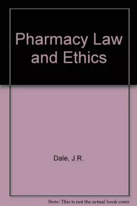 Couverture du produit · Dale and Applebe's Pharmacy Law and Ethics
