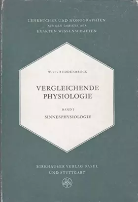 Couverture du produit · Vergleichende Physiologie Band 1 : Sinnesphysiologie