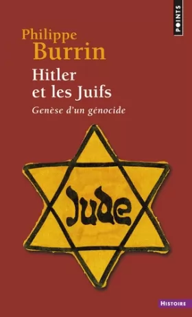 Couverture du produit · Hitler et les Juifs ((Réédition)): Genèse d'un génocide