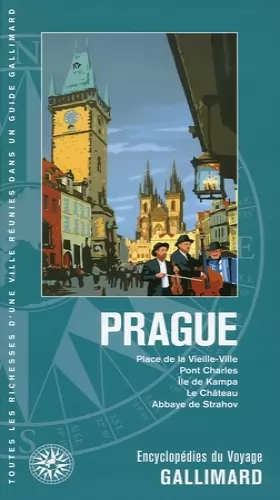 Couverture du produit · Prague: Place de la Vieille-Ville, pont Charles, Île de Kampa, le Château, Abbaye de Strahov