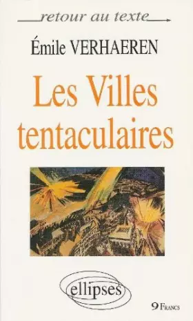 Couverture du produit · Verhaeren : "Les Villes tentaculaires"