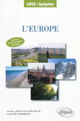 Couverture du produit · L'Europe : Approche géographie
