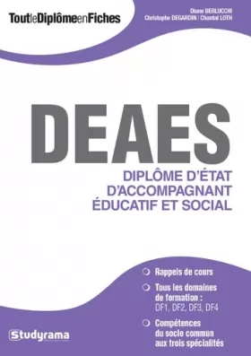 Couverture du produit · DEAES: Diplome d'état d'accompagnant éducatif et social