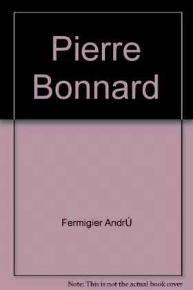 Couverture du produit · Pierre Bonnard