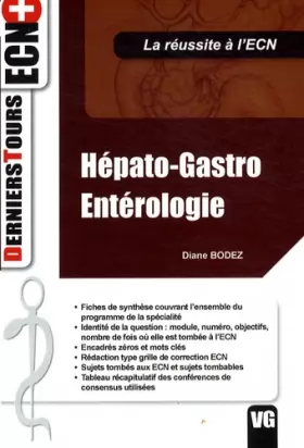 Couverture du produit · Hépato-Gastro-Entérologie