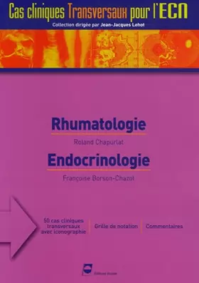 Couverture du produit · Rhumatologie Endocrinologie