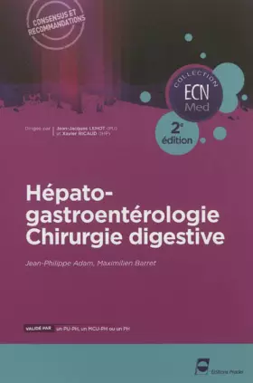 Couverture du produit · Hépato-gastroentérologie - Chirurgie digestive - 2e édition