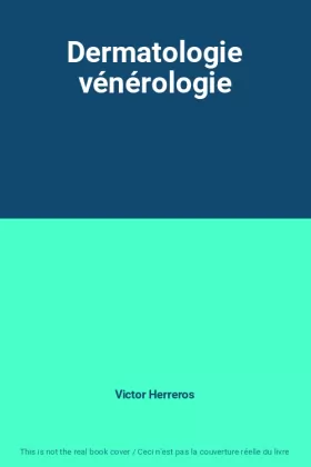 Couverture du produit · Dermatologie vénérologie