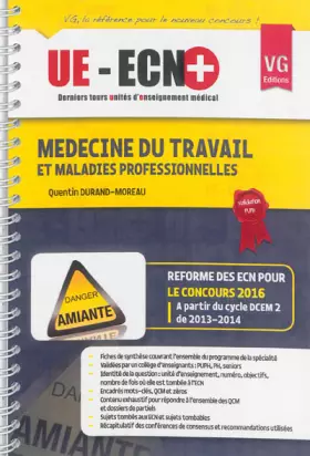 Couverture du produit · Médecine du travail et maladies professionnelles