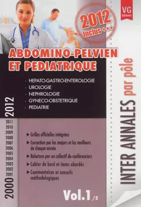 Couverture du produit · Abdomino-pelvien et pédiatrique : 2000-2012