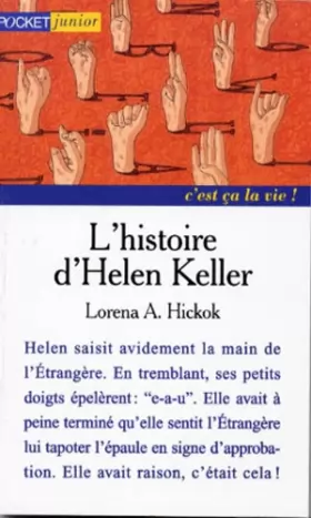 Couverture du produit · L'histoire d'Helen Keller