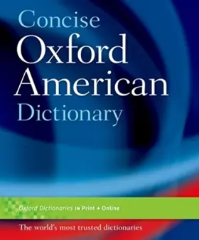 Couverture du produit · Concise Oxford American Dictionary