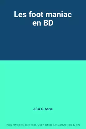Couverture du produit · Les foot maniac en BD