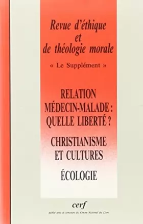 Couverture du produit · Revue d'éthique et de théologie morale 192