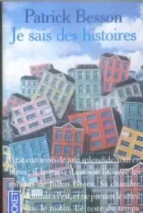 Couverture du produit · Je sais des histoires
