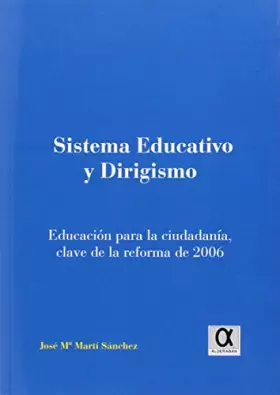 Couverture du produit · Sistema educativo y dirigismo