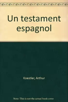 Couverture du produit · Un Testament espagnol
