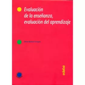 Couverture du produit · Evaluacion de la enseñanza, evaluacion del aprendizaje