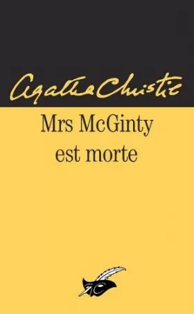 Couverture du produit · Mrs Macginty Est Morte (French Edition) by Agatha Christie(1984-07-11)