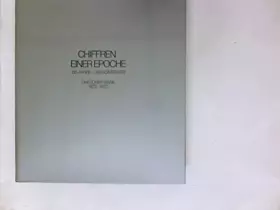 Couverture du produit · Chiffren einer Epoche.
