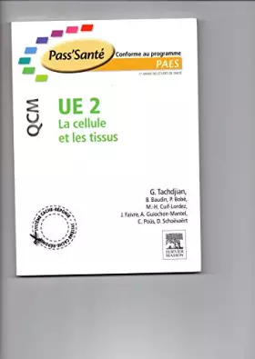 Couverture du produit · UE2 CELLULE TISSUS QCM (NON COM)