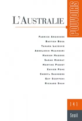 Couverture du produit · Pouvoirs, n° 141, tome 41: L'Australie