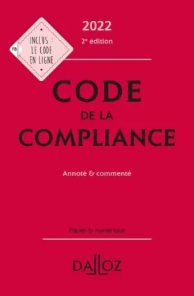 Couverture du produit · Code de la compliance 2022 2ed