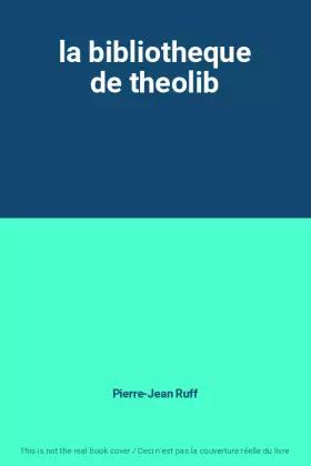 Couverture du produit · la bibliotheque de theolib