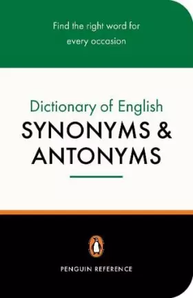 Couverture du produit · Dictionary Of English Synonyms And Antonyms