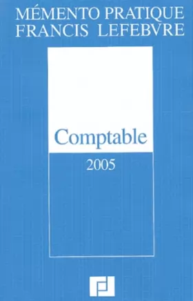 Couverture du produit · Mémento Comptable 2005