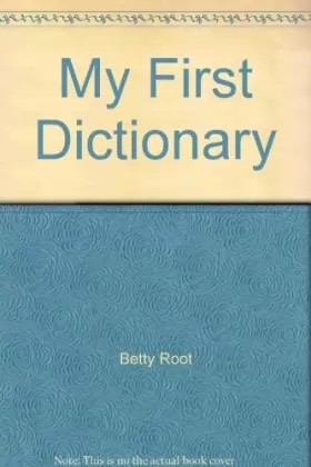Couverture du produit · My First Dictionary