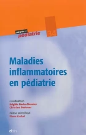 Couverture du produit · Maladies inflammatoires en pédiatrie - N°34