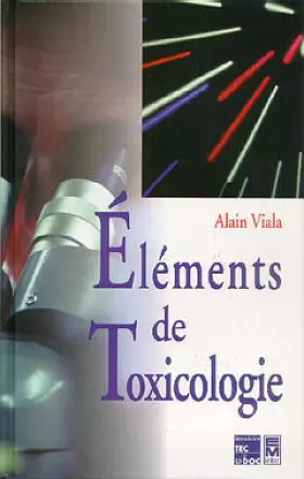 Couverture du produit · Éléments de toxicologie