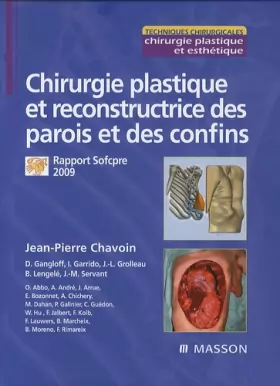 Couverture du produit · Chirurgie plastique et reconstructrice des parois et des confins (Ancien prix éditeur : 152 euros)
