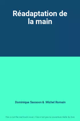 Couverture du produit · Réadaptation de la main