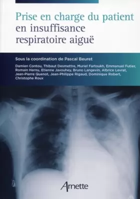 Couverture du produit · Prise en charge du patient en insuffisance respiratoire aiguë