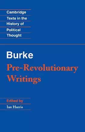 Couverture du produit · Pre-Revolutionary Writings