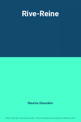 Couverture du produit · Rive-Reine