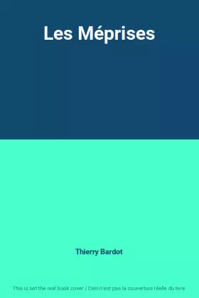 Couverture du produit · Les Méprises