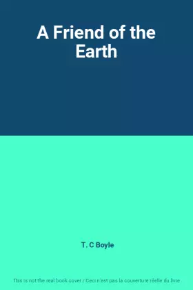 Couverture du produit · A Friend of the Earth
