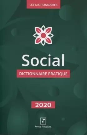 Couverture du produit · Social 2020: Dictionnaire pratique