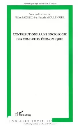 Couverture du produit · Contributions à une sociologie des conduites économiques