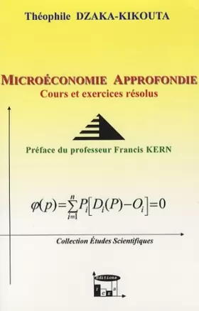 Couverture du produit · Microéconomie approfondie : Cours et exercices corrigés