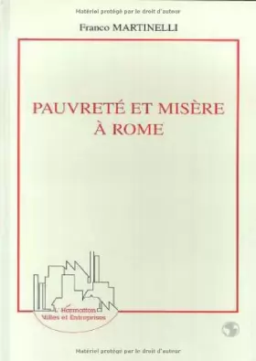 Couverture du produit · Pauvreté et misère à Rome